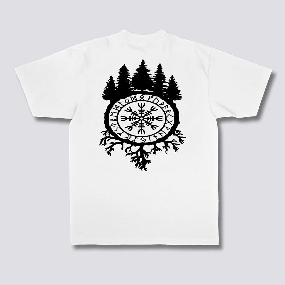 Nordic Forest Compass Tee
