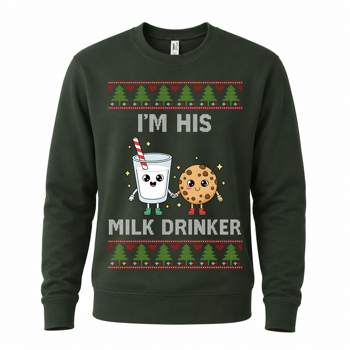 Cookies & Milk (HER)– Funny Christmas Jumper