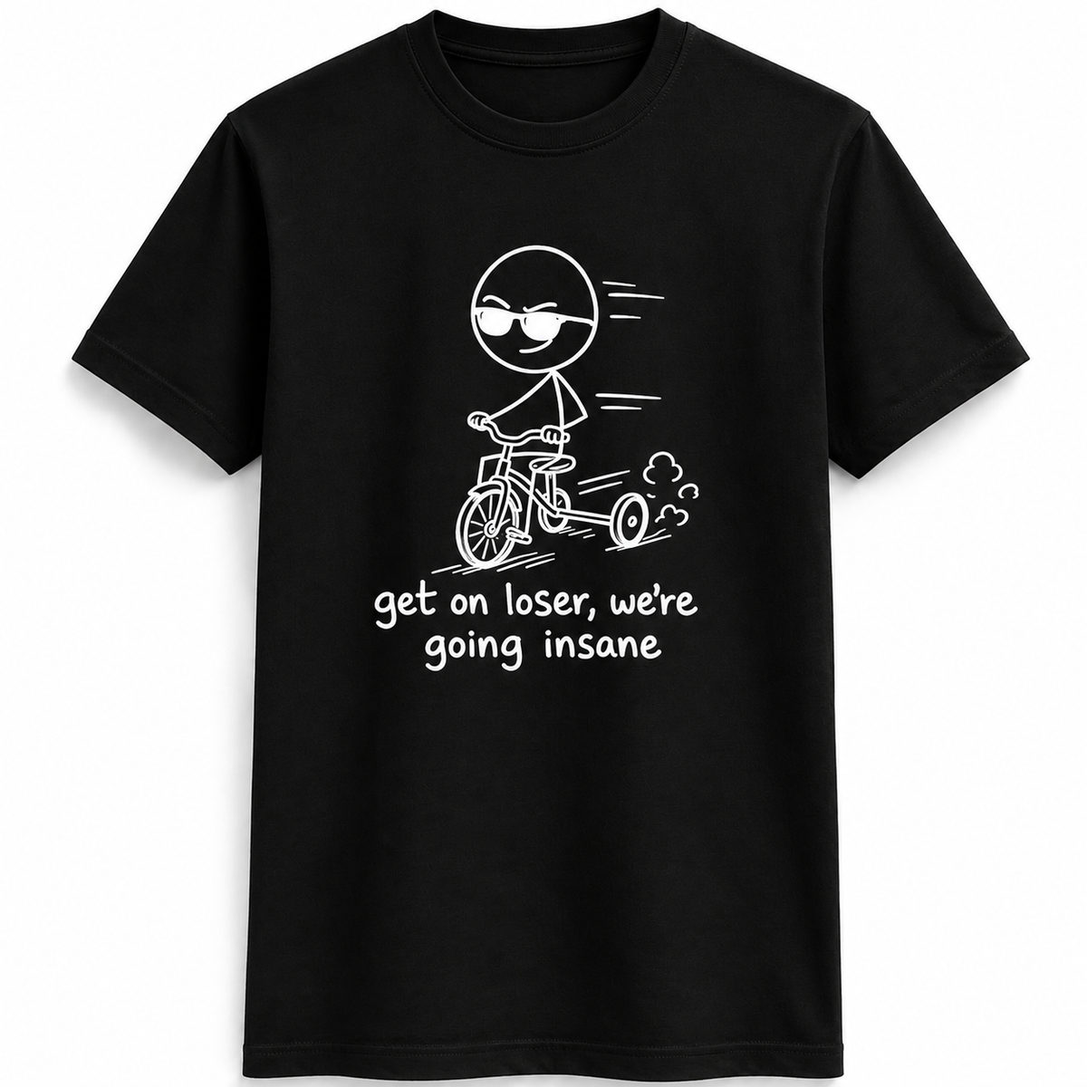 Get On Stick Figure Tee