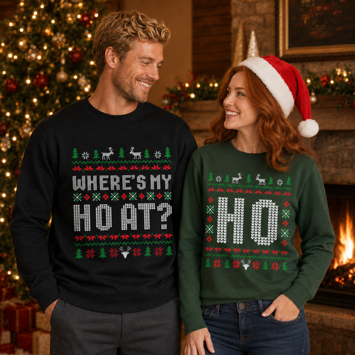 Christmas Ho (HIM)– Funny Christmas Jumper