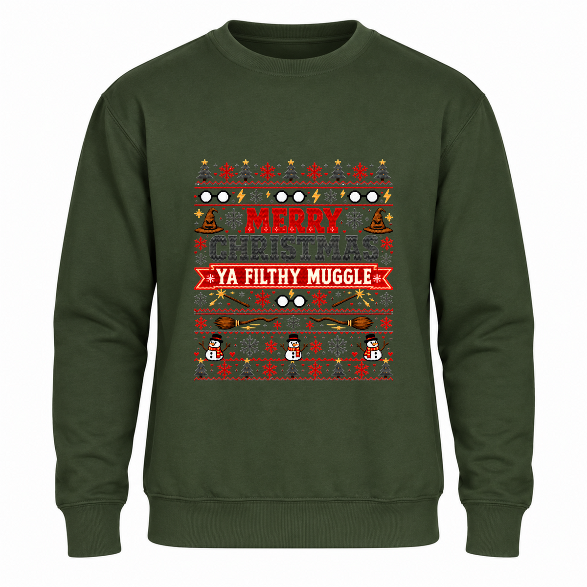 Filthy Muggle - Funny Christmas Jumper