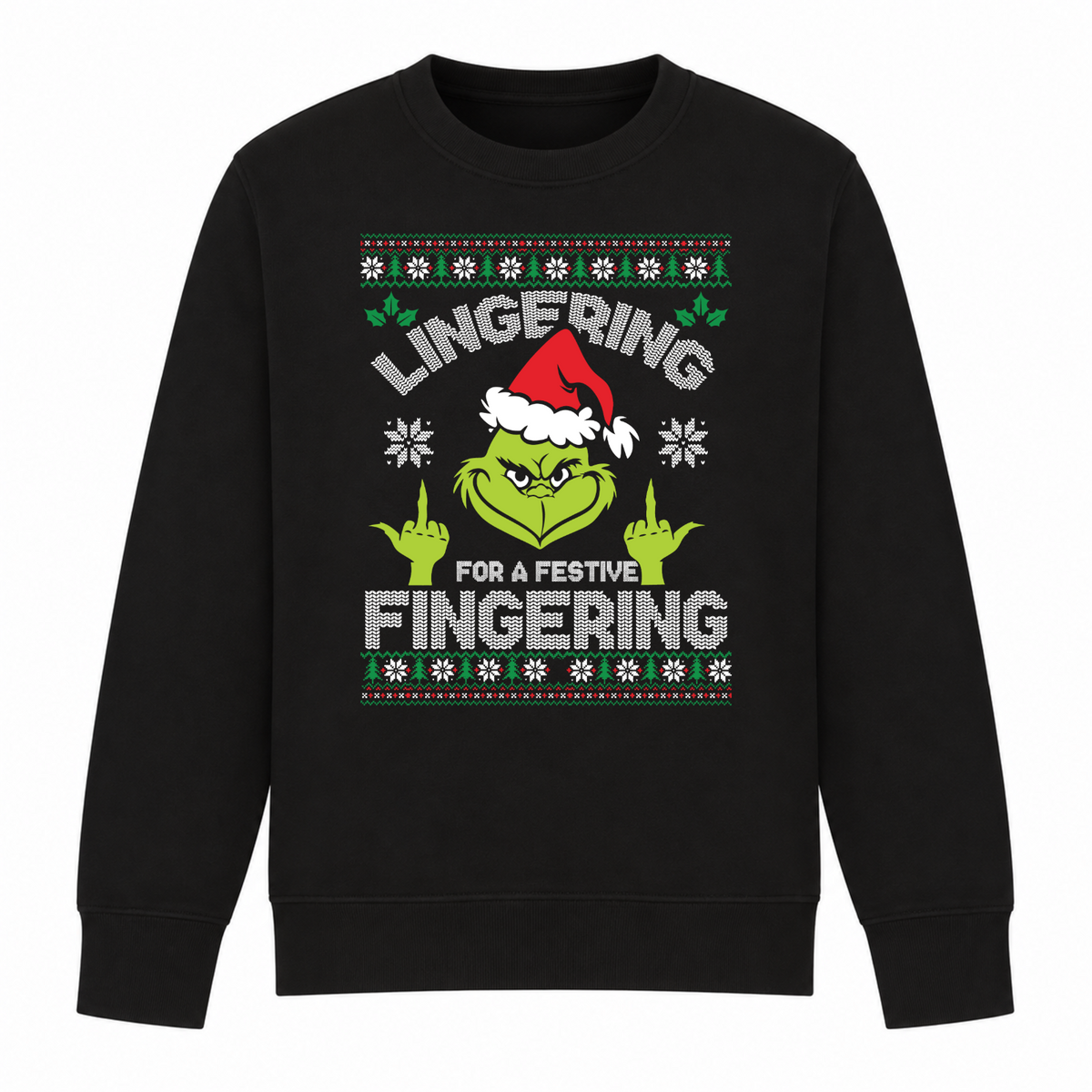 Lingering - Funny Christmas Jumper