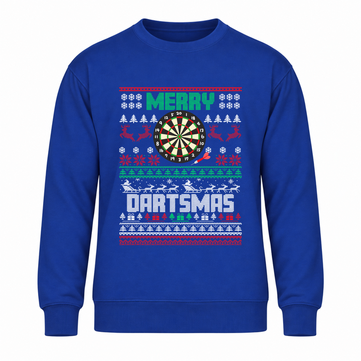 Merry Dartmas - Funny Christmas Jumper