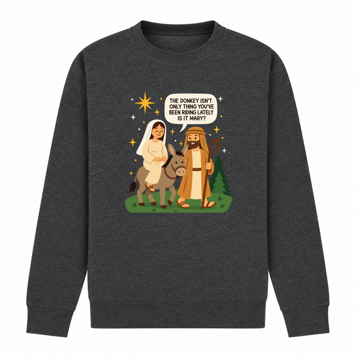 Naughty Mary - Funny Christmas Jumper