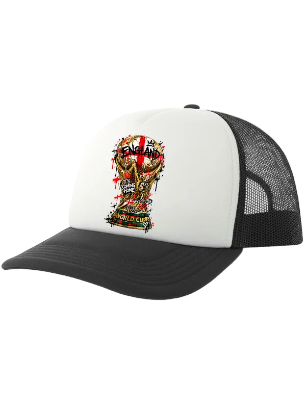Three Lions Graffiti Trucker Hat