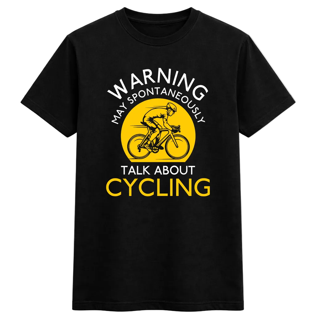 Cycling Warning Humour Tee
