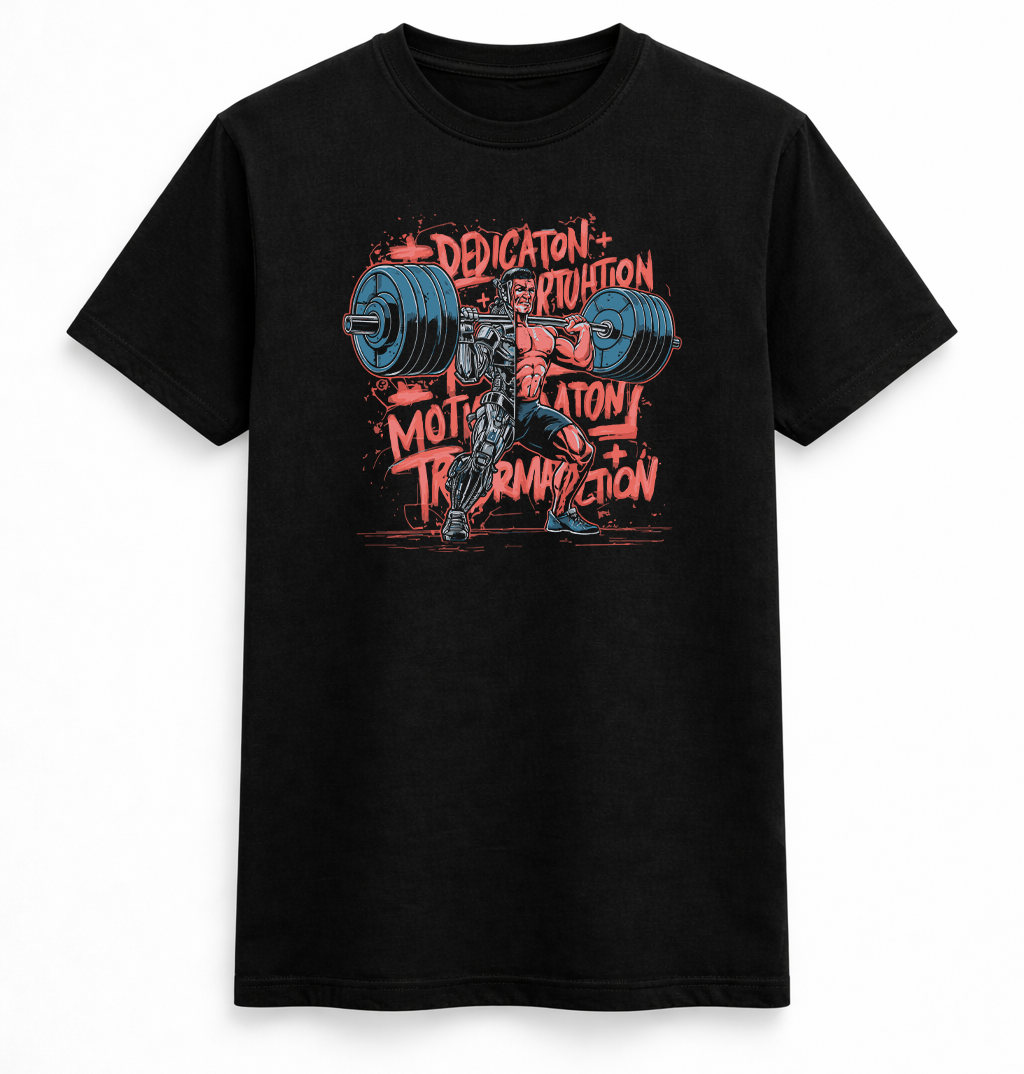 Dedication & Motivation Gym Tee