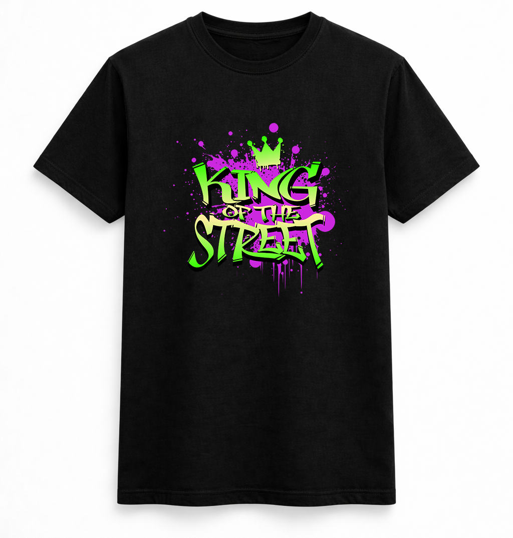 King of the Street Graffiti Tee