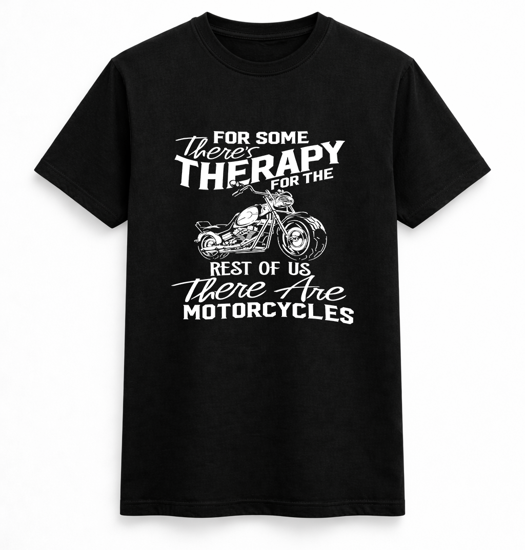 Motorcycle Therapy Humour Tee