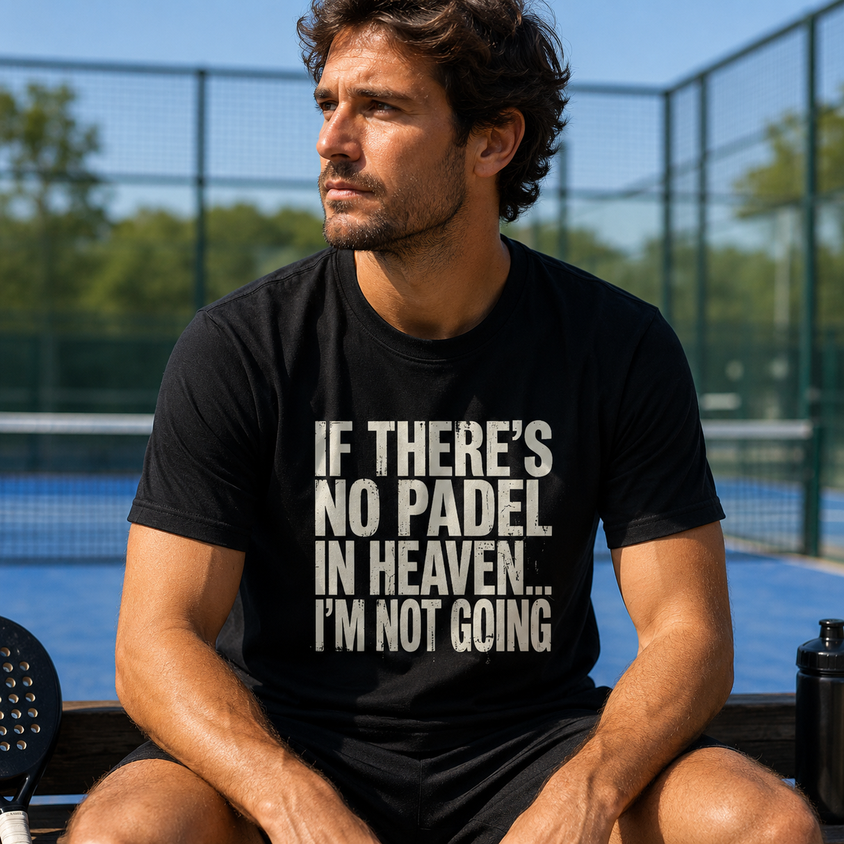 No Padel in Heaven Tee