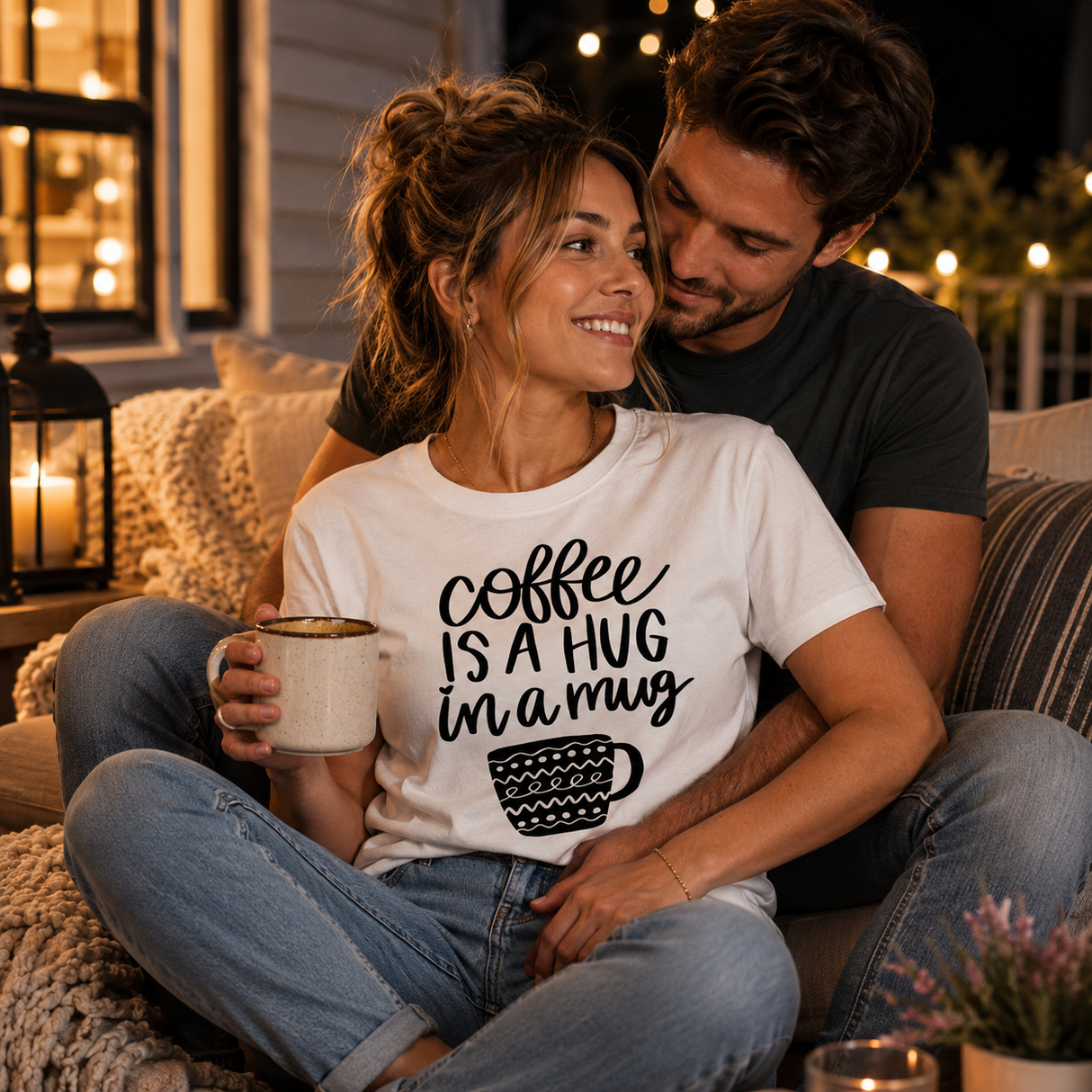 Coffee Is A Hug In A Mug Tee