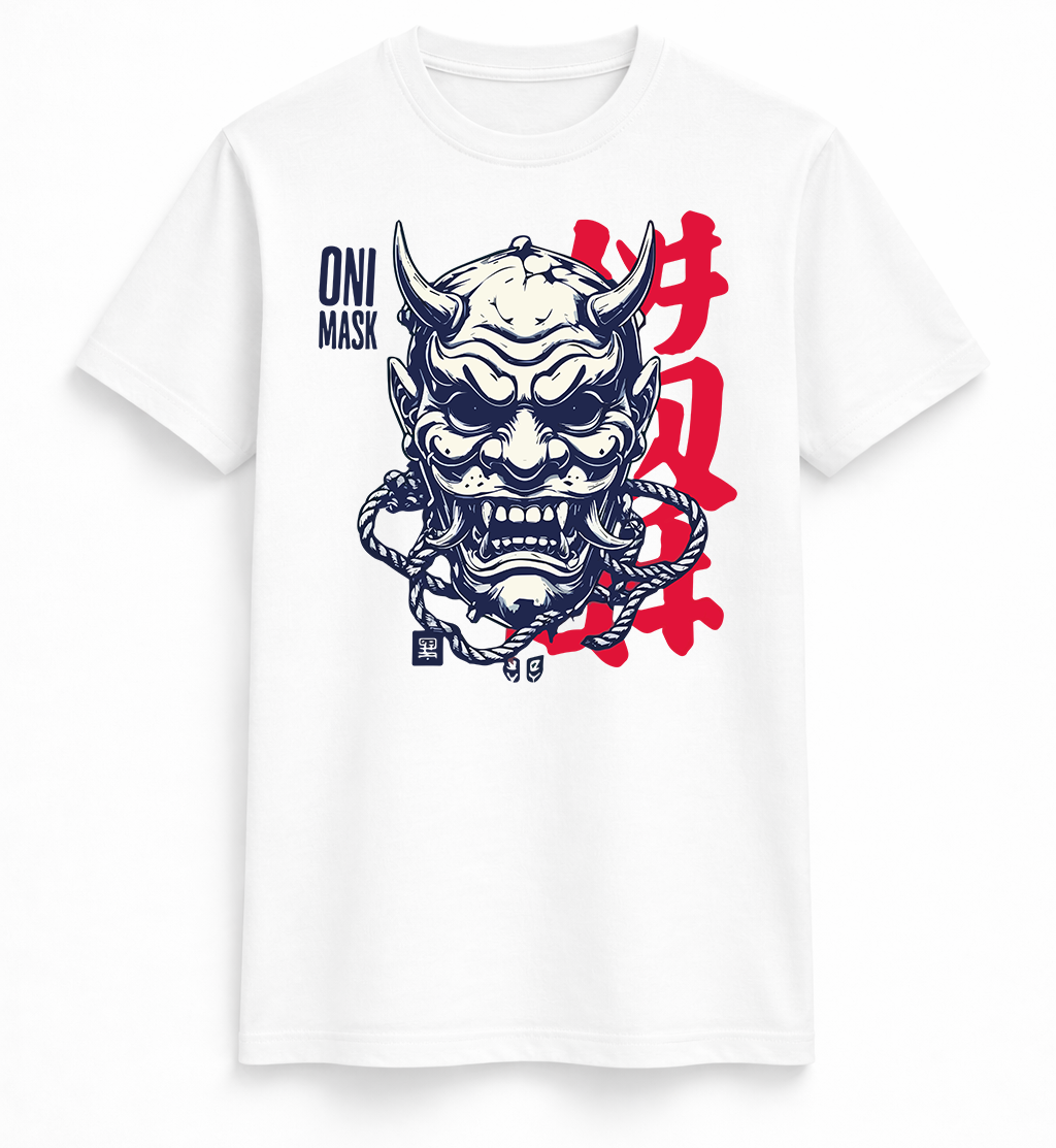 Oni Fury Mask Graphic Tee