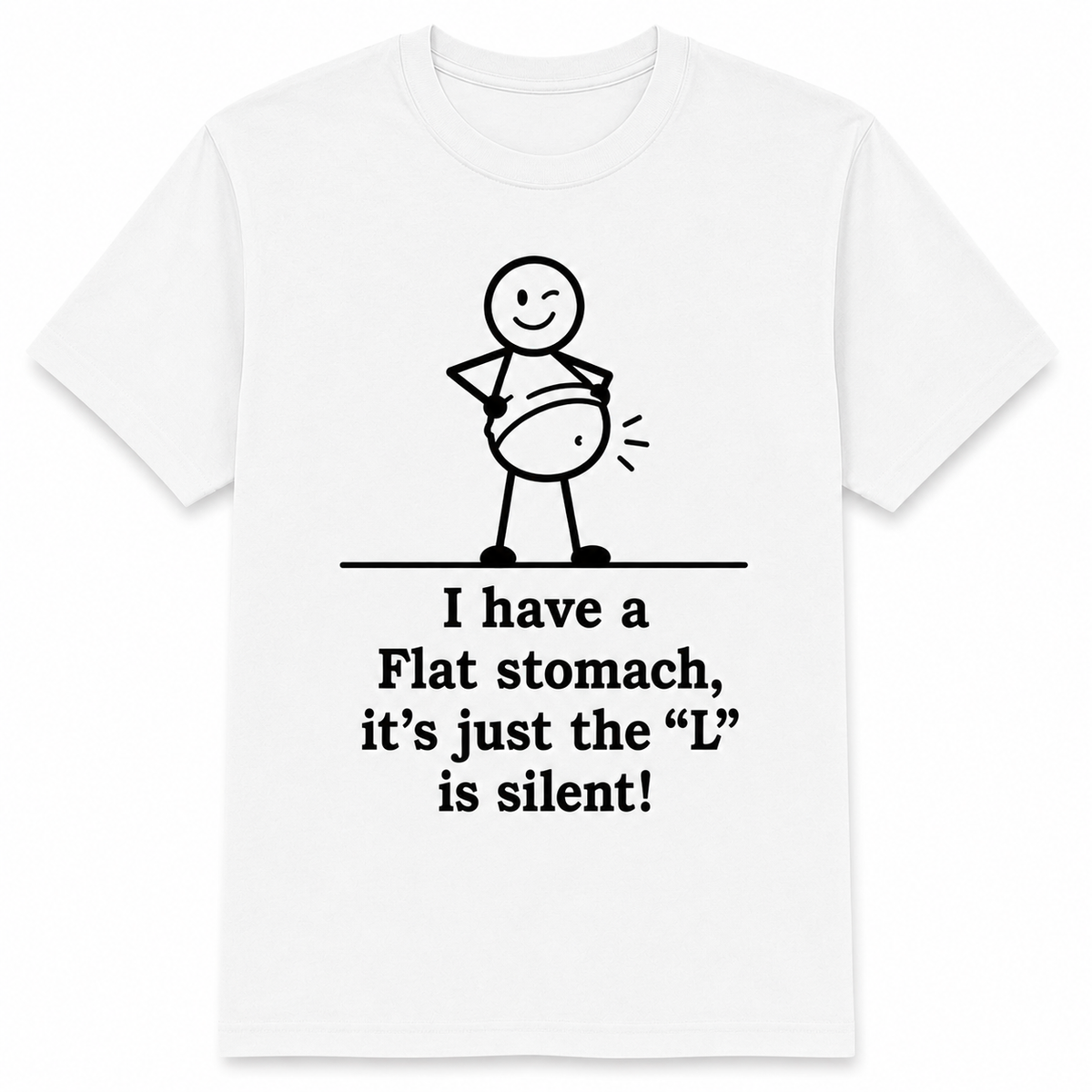 Silent “L” Flat Stomach Tee