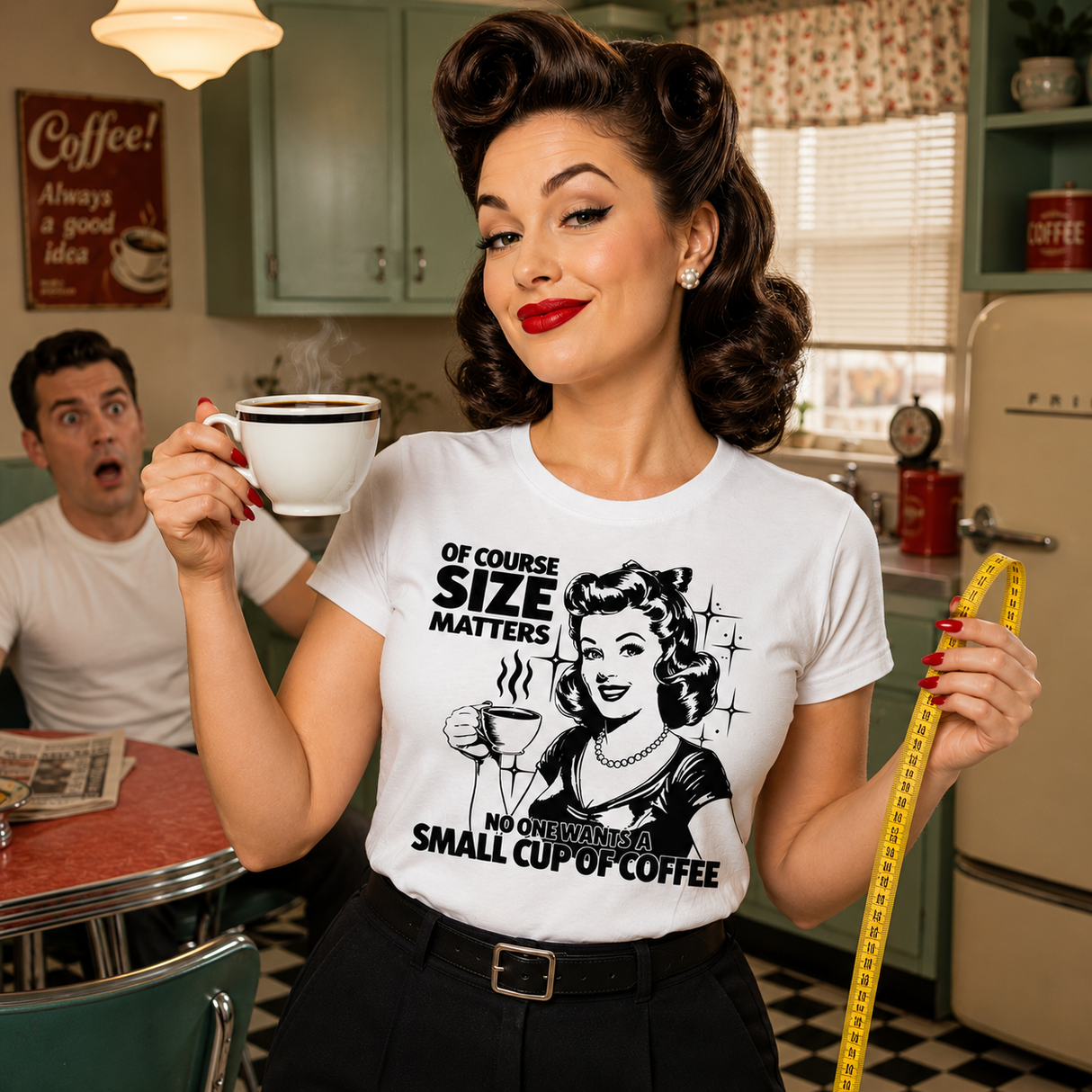 Size Matters – Coffee Edition Tee