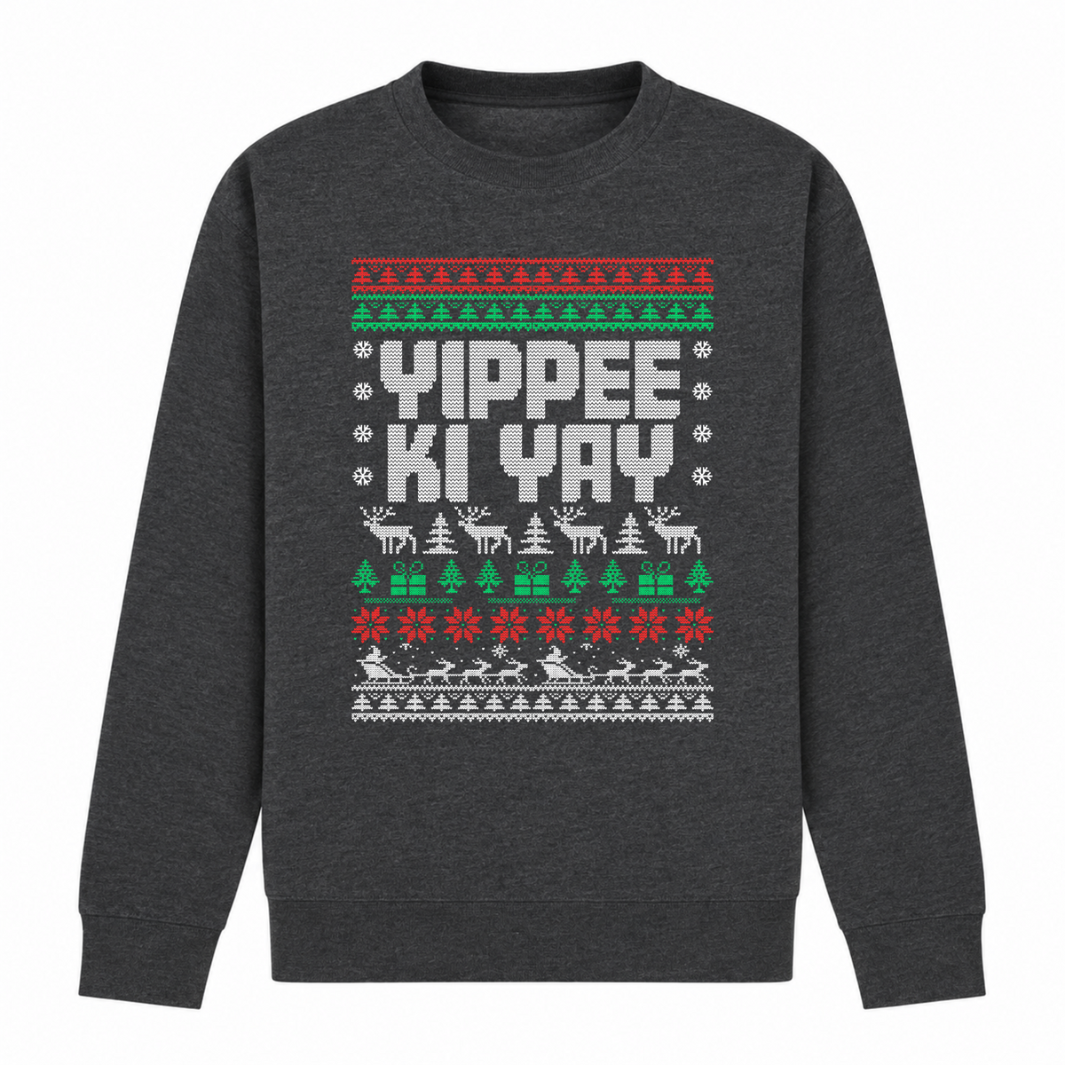 Yippee Ki Yay - Funny Christmas Jumper