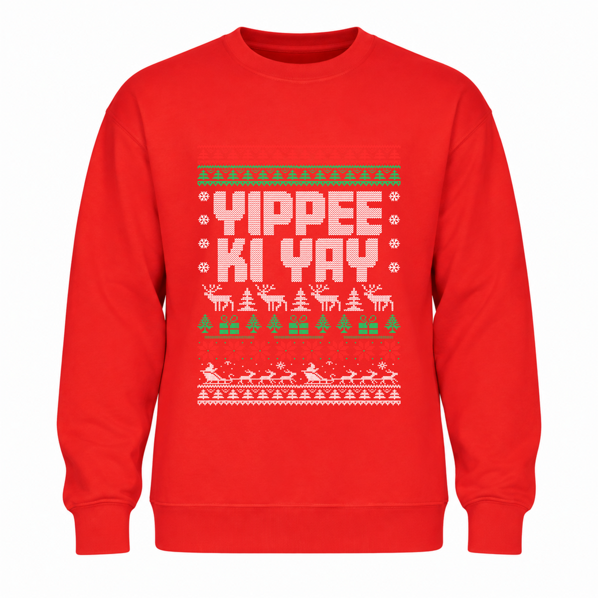 Yippee Ki Yay - Funny Christmas Jumper