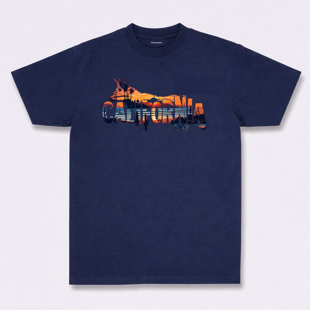 California Sunset Vibes Tee