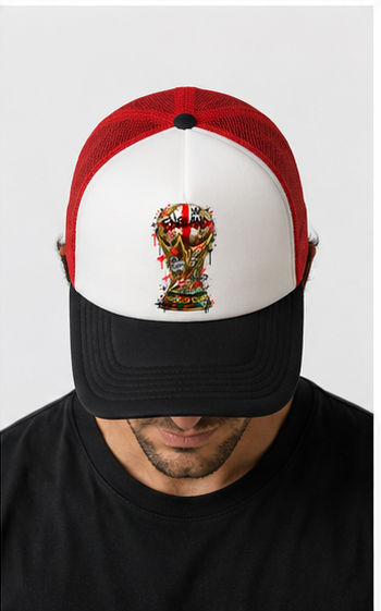 Three Lions Graffiti Trucker Hat