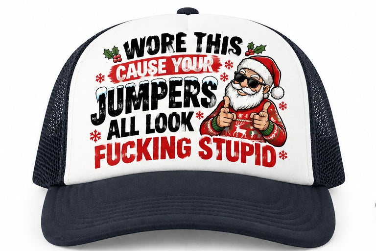 Bad Santa Xmas Cap