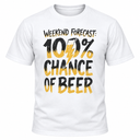 100% Chance of Rugby T-shirt
