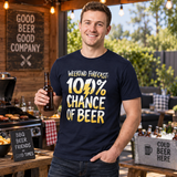 100% Chance of Rugby T-shirt