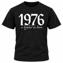 1976 A Legend is Born T-shirt