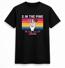 2 In the pink tee