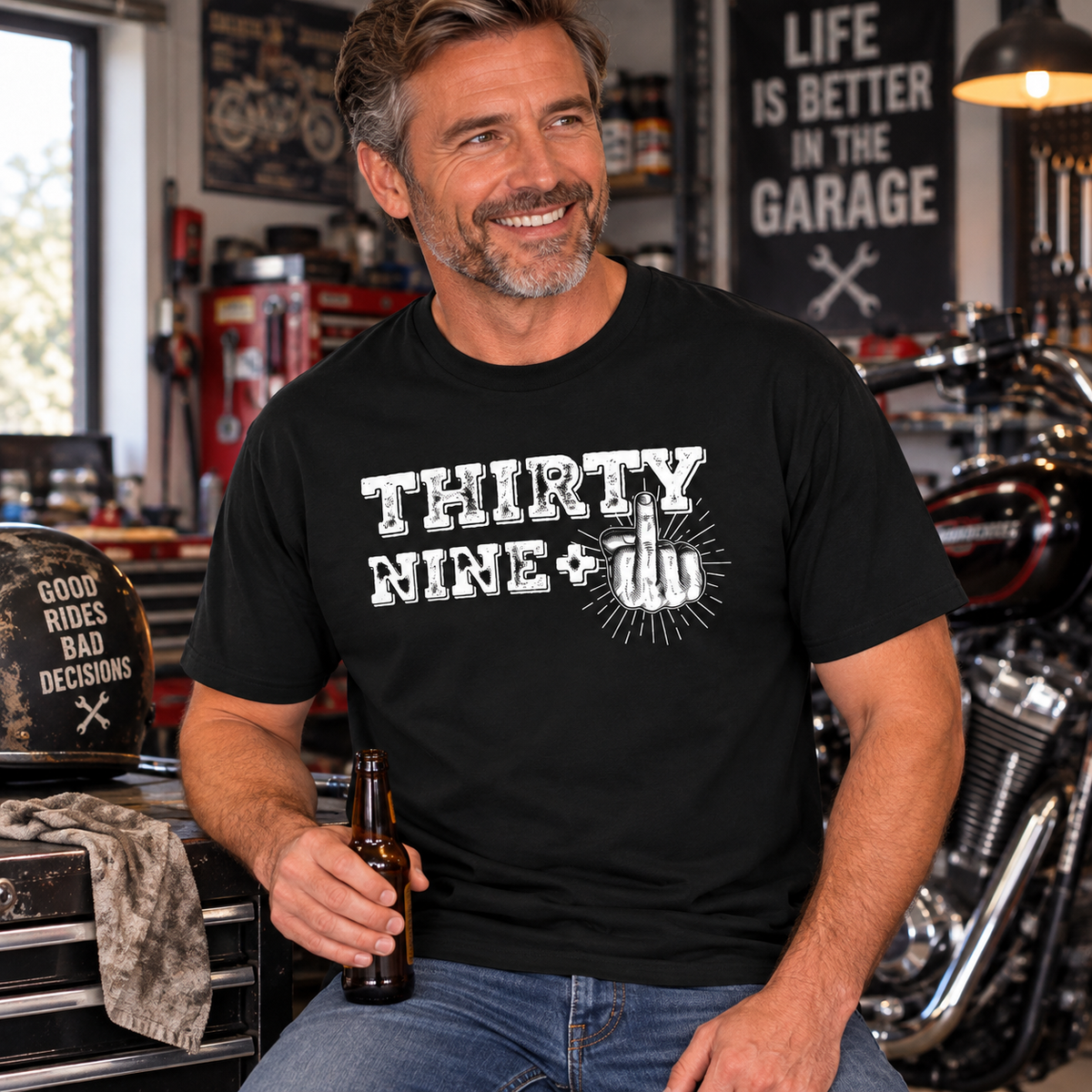 39 + 1 Rude 40th Birthday T-Shirt