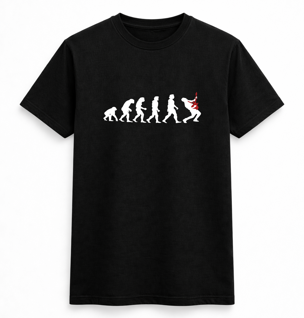 Guitar Evolution Rock Tee