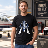 Abstract Rowing T-Shirt