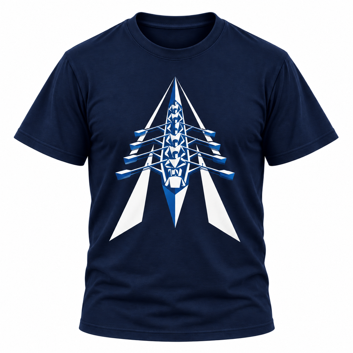 Abstract Rowing T-Shirt