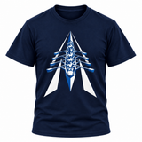 Abstract Rowing T-Shirt