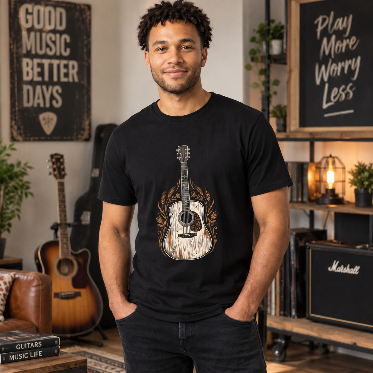 Acoustic Guitar T-Shirt