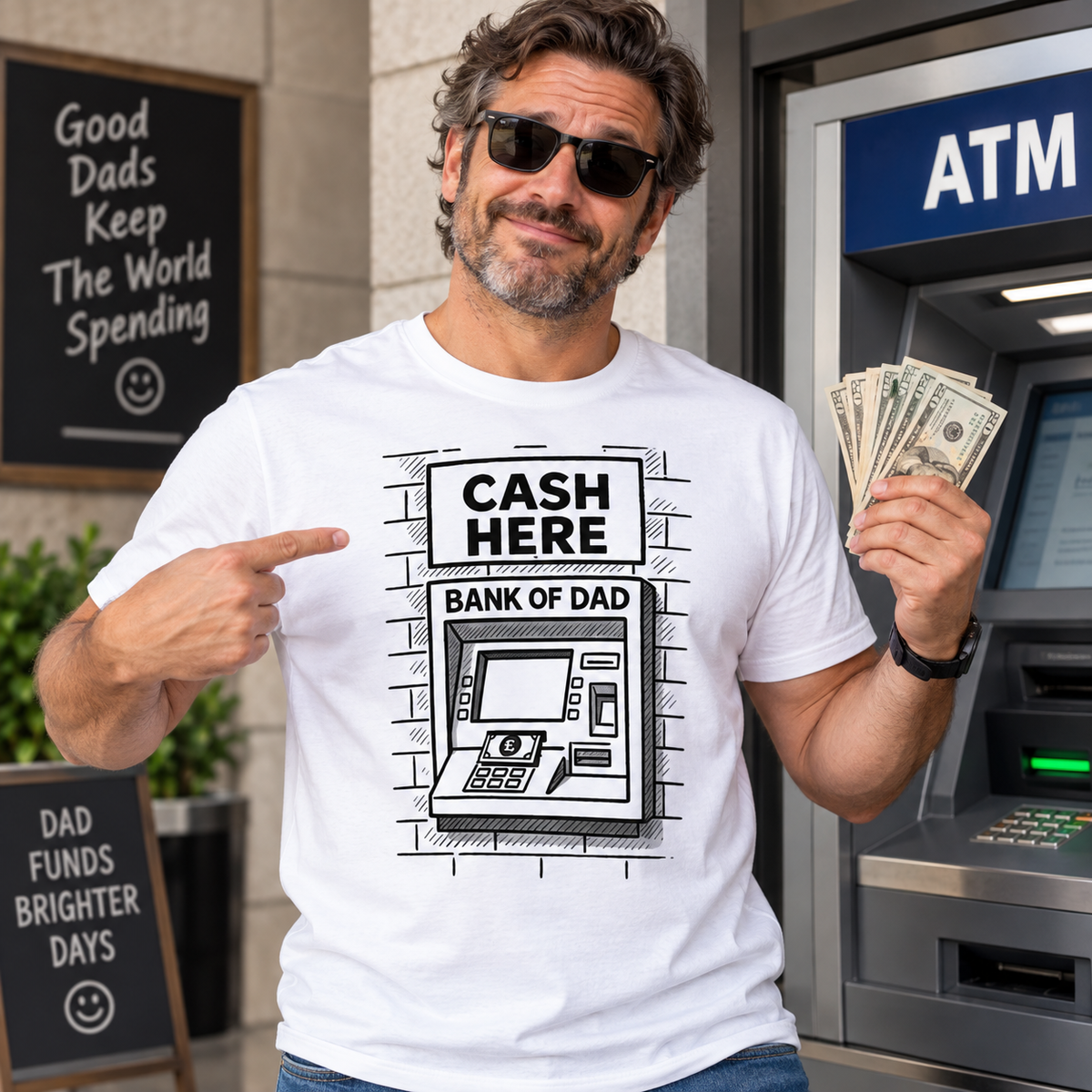 Bank Of Dad T-Shirt