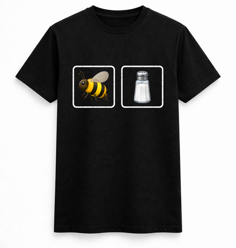 Be Salty Emoji Rebus Tee