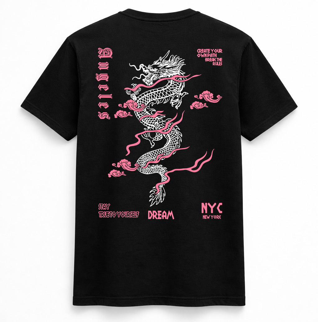 Rebel Dragon O-Neck Tee