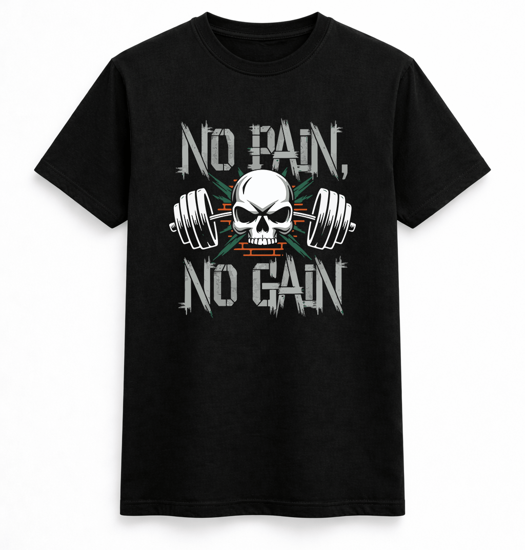 No Pain No Gain Gym Tee