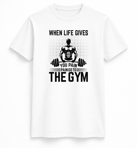 When Life Gives You Pain Gym Tee