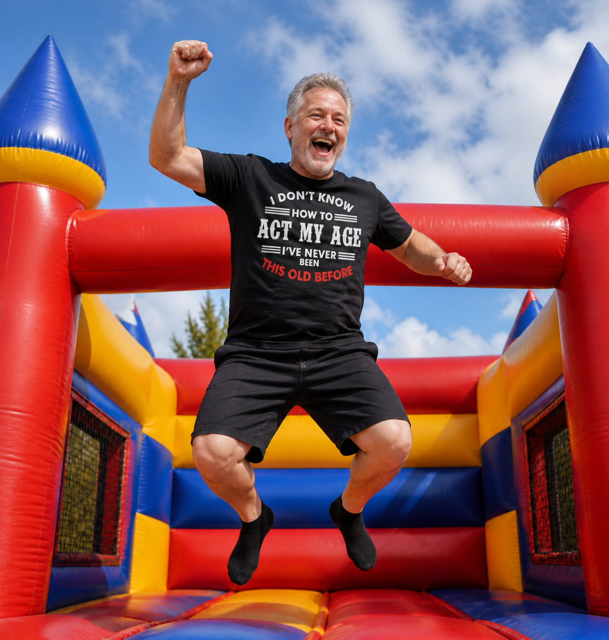 I Don’t Know How to Act My Age Funny Tee