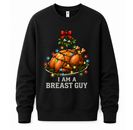 Breast Guy – Funny Christmas Jumper