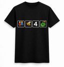 Bros before Hoes Emoji Rebus Tee