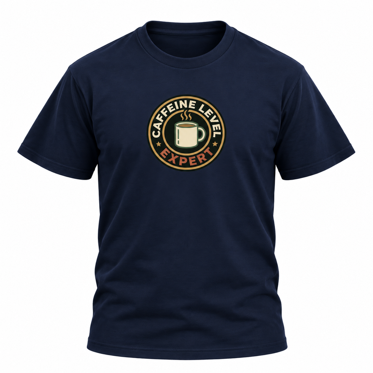 Caffeine Expert Funny Coffee T-Shirt