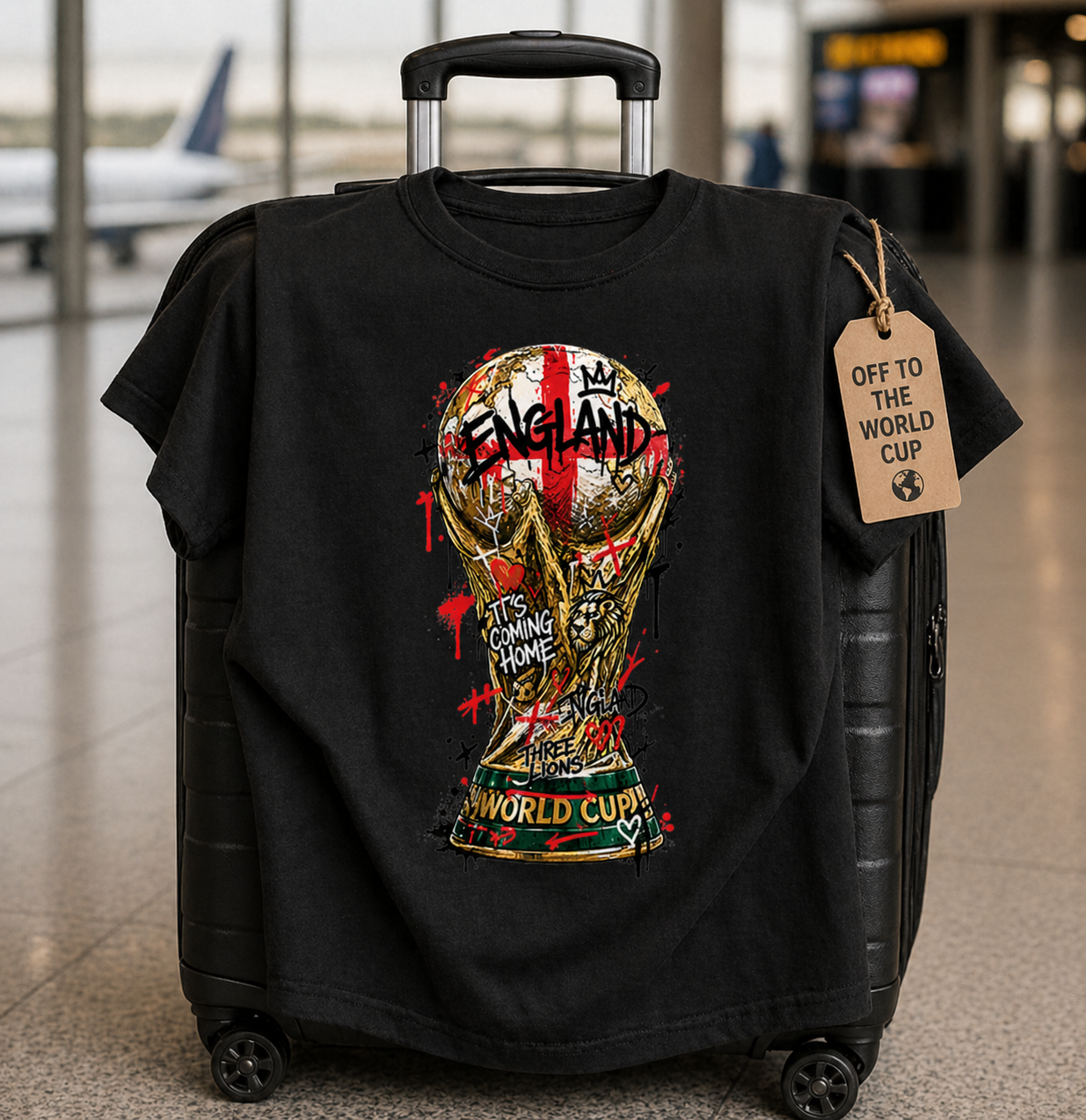 England Graffiti World Cup Tee