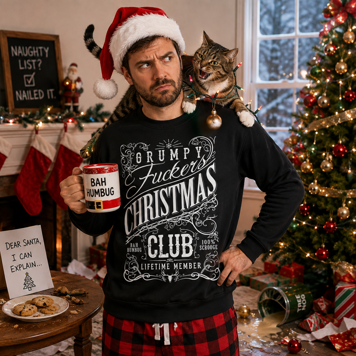 Grumpy Fcukers – Funny Christmas Jumper