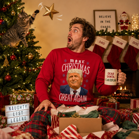 Merry TrumpMas – Funny Christmas Jumper