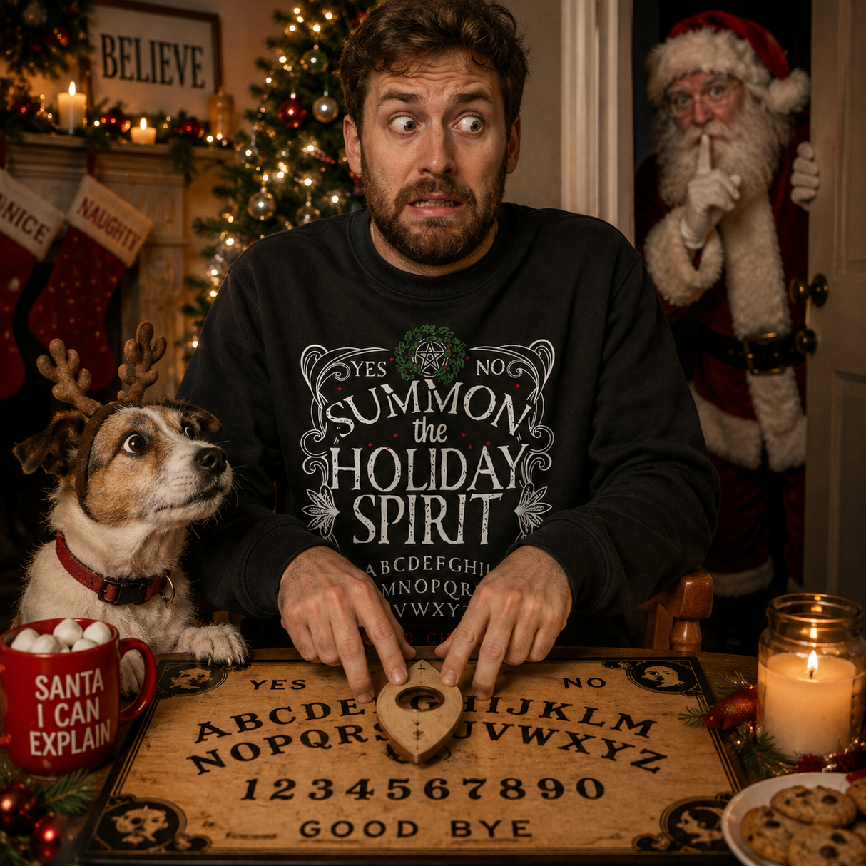 Spirit Summoner – Funny Christmas Jumper