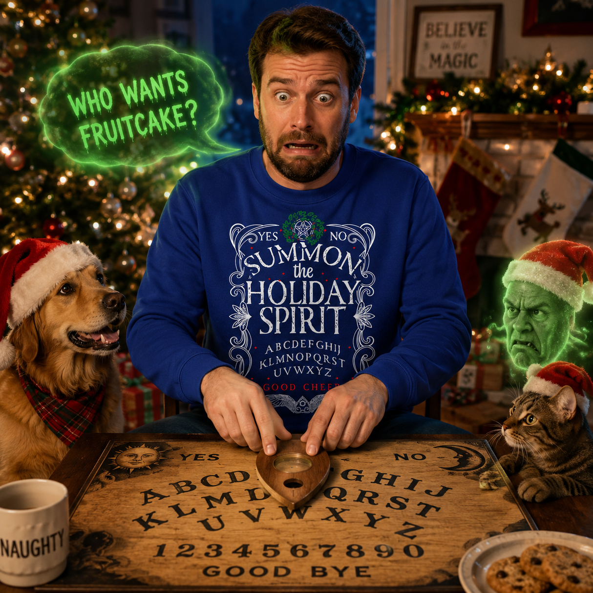 Spirit Summoner – Funny Christmas Jumper