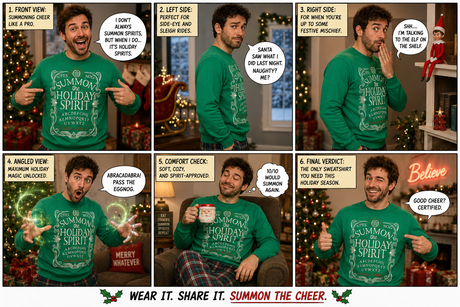 Spirit Summoner – Funny Christmas Jumper