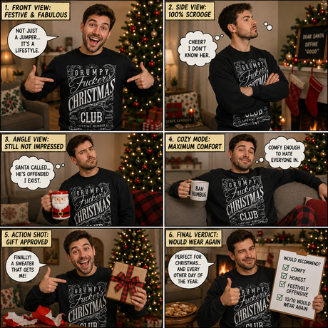 Grumpy Fcukers – Funny Christmas Jumper