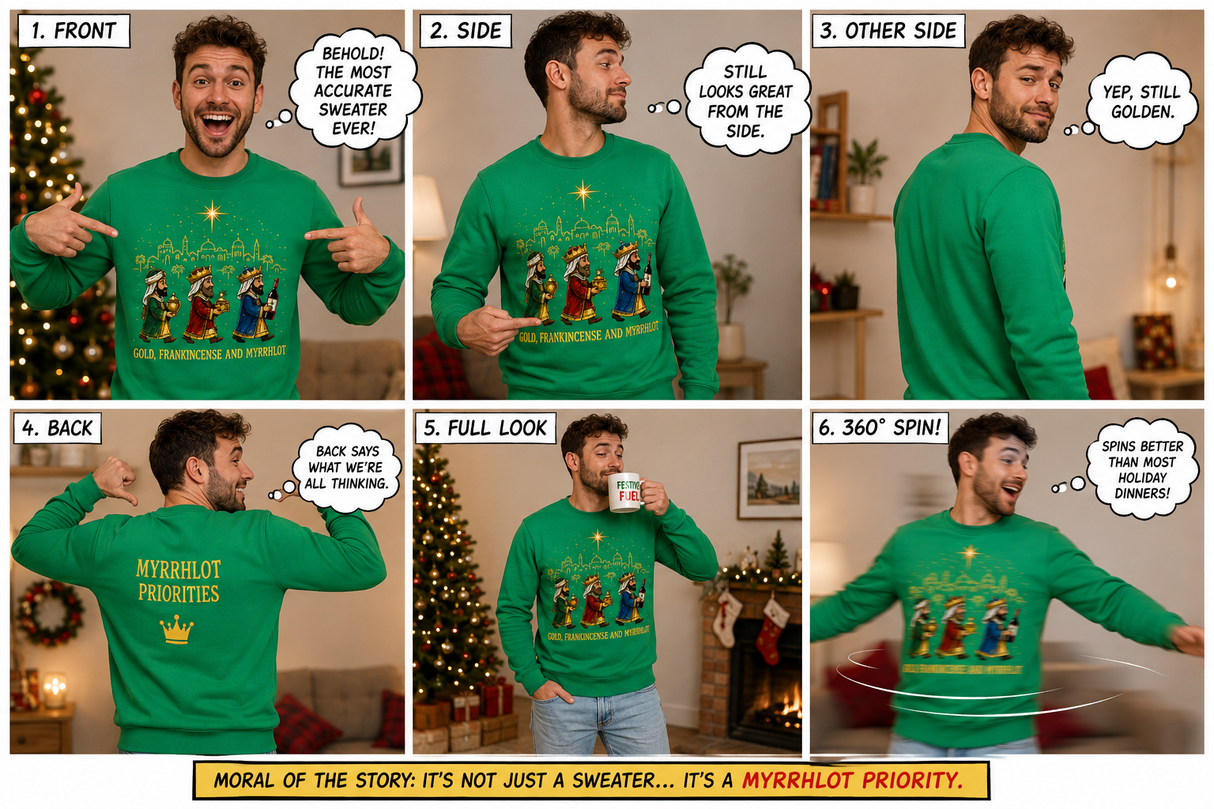 2 & A Half Wise Men – Funny Christmas Jumper